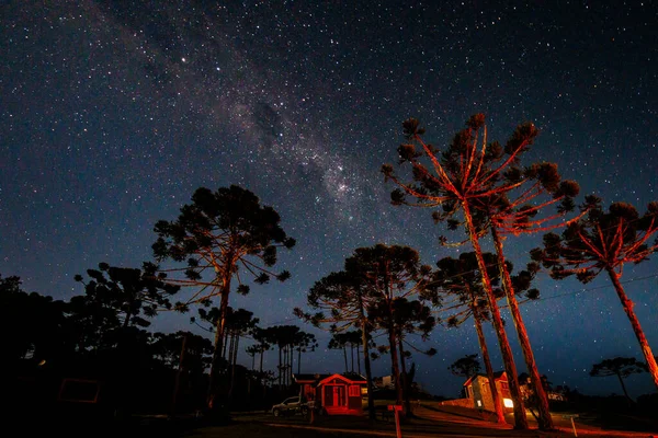 Şehrin güzel gece manzarası