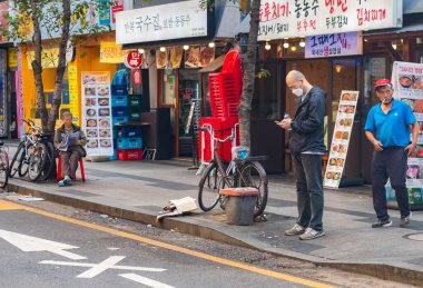 Seul 'de şehir yoksulluğu.