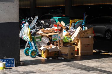 Seul 'de şehir yoksulluğu.