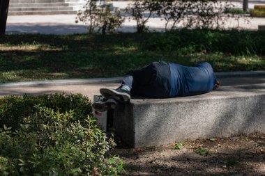  Seul 'de şehir yoksulluğu.