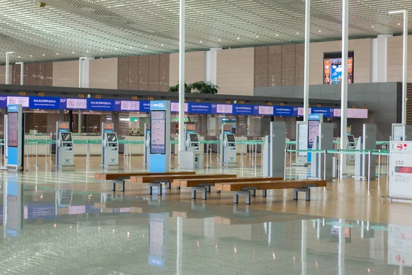 Напряженная Атмосфера Международном Аэропорту Инчхона — стоковое фото