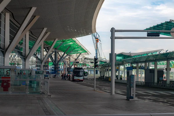 Suasana Sibuk Bandara Internasional Incheon — Stok Foto