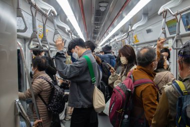 Seul İstasyonu 'nda trafik vardı..