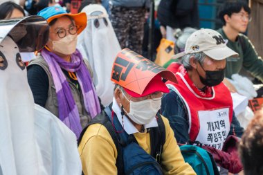 Seul, Kore 'de Yoksulluğu Kaldırma Günü Geçidi 
