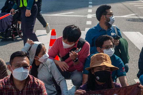 Seul Kore Yoksulluğu Kaldırma Günü Geçidi — Stok fotoğraf