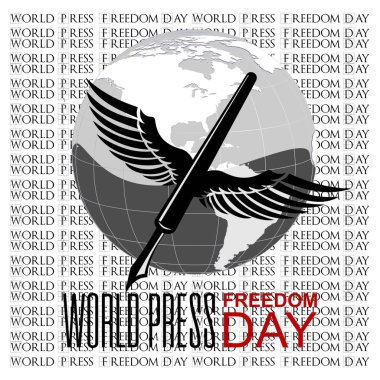 Vektör: Dünya Basın Özgürlüğü Günü