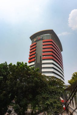 Jakarta, Endonezya - Jan, 06, 2025: Merkez Jakarta 'daki Yolsuzluk Tahliye Komisyonu (KPK) binası.