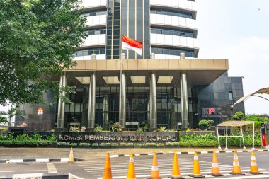 Jakarta, Endonezya - Jan, 06, 2025: Merkez Jakarta 'daki Yolsuzluk Tahliye Komisyonu (KPK) binası.
