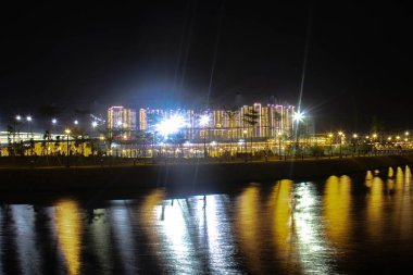 Tangerang, Banten, Endonezya - Jan, 10, 2025: Pantai Indah Kapuk 'taki Çin Kasabası turizm beldesi (PIK).