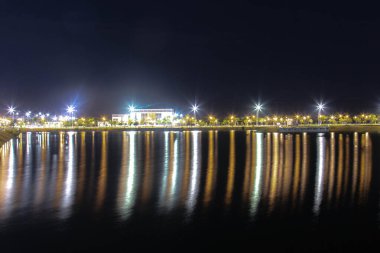 Tangerang, Banten, Endonezya - Jan, 10, 2025: Pantai Indah Kapuk 'taki Çin Kasabası turizm beldesi (PIK).