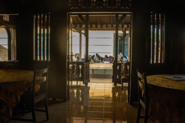 Jakarta, 14 Nisan 2025: TMII 'deki Jakarta Özel Bölgesi Pavyonu.