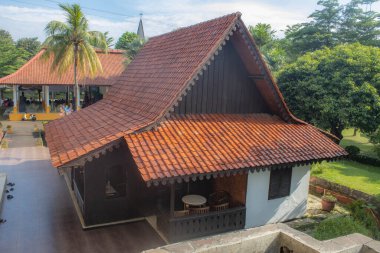 Jakarta, 14 Nisan 2025: TMII 'deki Jakarta Özel Bölgesi Pavyonu.