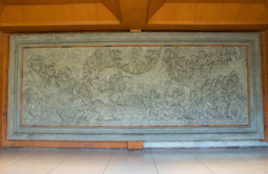 Jakarta, Endonezya - 14 Nisan 2025: TMII 'de Bali İl Köşkü.