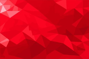 Kırmızı Çokgen Mozaik Arkaplan, Yaratıcı Tasarım Şablonları, Duvar Kağıdı