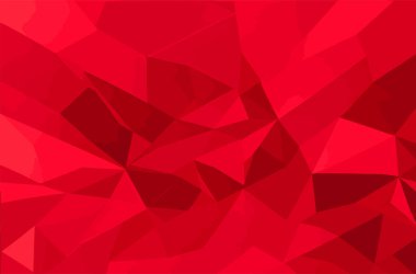 Kırmızı Çokgen Mozaik Arkaplan, Yaratıcı Tasarım Şablonları, Duvar Kağıdı