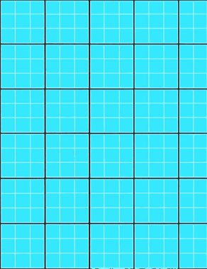 Turkuaz deforme edilmiş kare fayans dokusu arkaplanı, soyut arkaplan