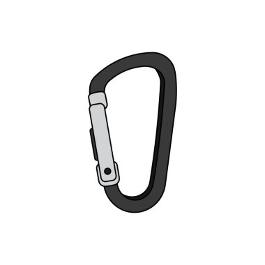 Çizgi film Vektörü illüstrasyon karabinası çizen çocuklar Beyaz Arkaplanda izole edilmiş klipsli simge