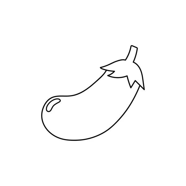 Kresba Ručně Kresba Kresba Kresleného Vektoru Ikona Lilku Izolované Bílém — Stockový vektor