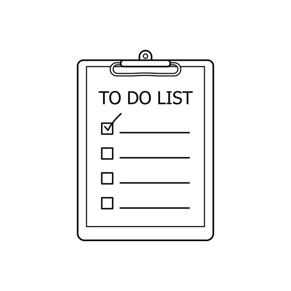 to do list clip art black and white