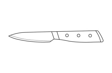 El çizimi Çocuklar Çizgi film Vektör çizimi çizimleri karalama stilinde izole edilmiş bıçak eşleştirme