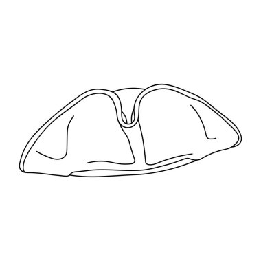 El çizimi Çocuklar, Beyaz Arkaplanda izole edilmiş, Çizgi film Vektör çizimi trikorne şapka