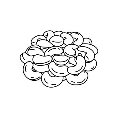 El çizimi Çocuklar, Beyaz Arkaplanda izole edilmiş bir çizgi film tarzında vektör çizimi.