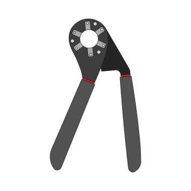 Beyaz Arkaplanda izole edilmiş Çizgi film Vektörü illüstrasyon biyonik anahtar simgesi çizen çocuklar