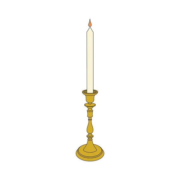 Çocuklar Candelabrum 'un resimlerini çiziyorlar.