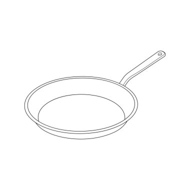 Elle çizilmiş çocuklar tava karikatürü çiziyorlar.