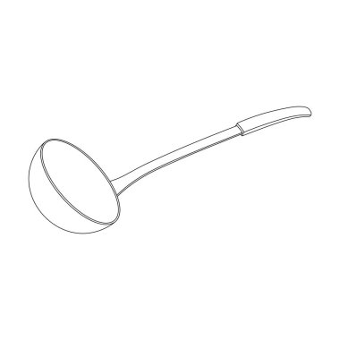 El yapımı çocuklar çorba kepçesi karikatürü çiziyorlar.