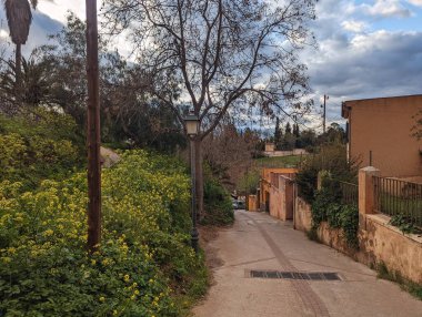 Granada, İspanya 'da muhteşem bir ara sokak