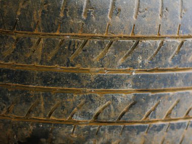 Lastik arka planında araba tekerleği, kapat