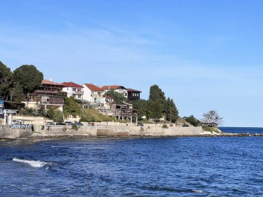 Bulgaristan 'ın Nessebar antik kenti. Yüksek kalite fotoğraf