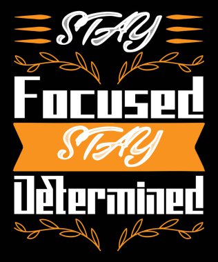 Motivasyonel Harf Tişörtü Tasarımı