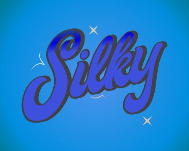 Silky Typography Metin Efekti, Alfabe, Poster Tasarımı