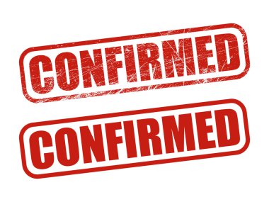 Onaylanmış pul, mühürlü vektör tasarımı