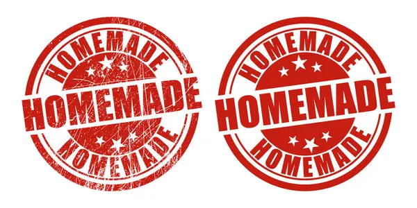 Ev yapımı retro pul, fok vektör tasarımı