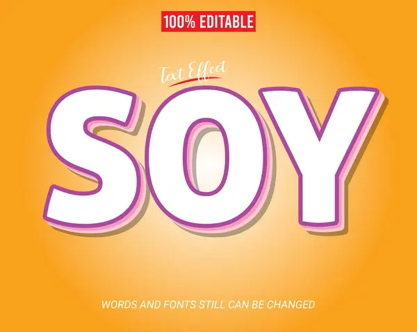 Soya Tipografi Metin Efekti, Alfabe, Poster Tasarımı