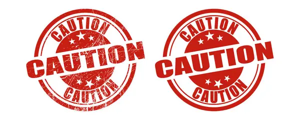 Dikkat retro pul, mühür vektör tasarımı