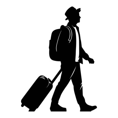 Silüet vektör tasarımı