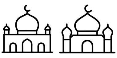 Cami simgesi çizimi