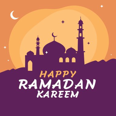 Mutlu Ramazan Kareem poster tasarımı