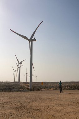 Parque eolico de la Guajira Kolombiya