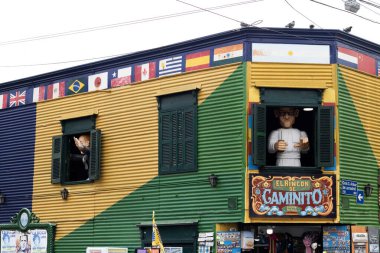 Caminito Balkonları Buenos Aires Arjantin