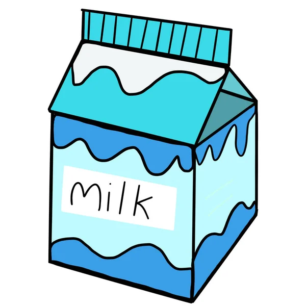 牛乳はさまざまな方法で使用することができます — ストック写真