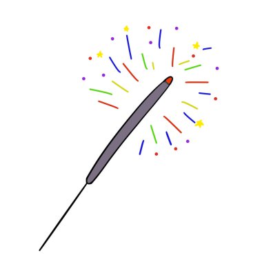 Yeni yıl arifesinde oynamak için güzel ışıklar.