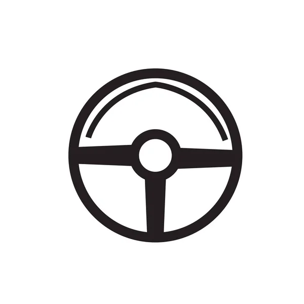 Значок Вектора Колеса Автомобиля Лучший Плоский Значок — стоковый вектор