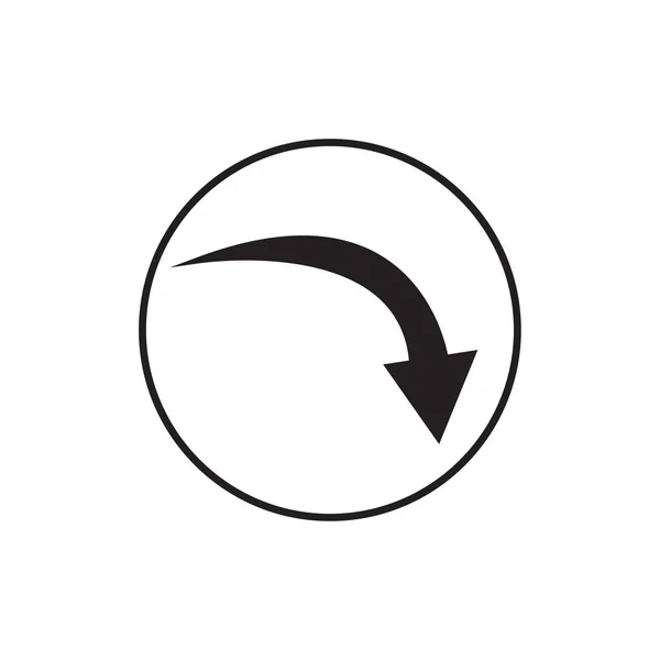 Pfeilzeiger Symbol Vektorillustration — Stockvektor