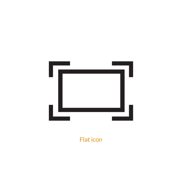 Full Screen Flat Vector Icon — Stock Vector