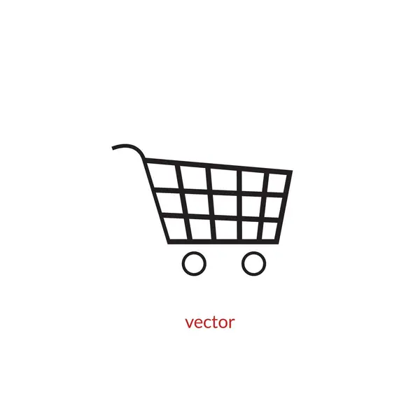 Shopping Chart Bestes Flaches Symbol — Stockvektor